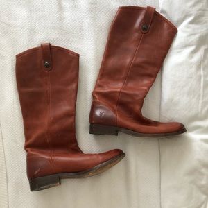 Frye Melissa button boots 8.5